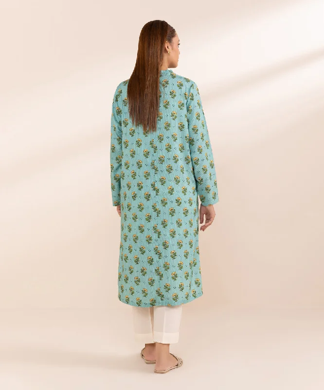 Printed Arabic Lawn Shirt