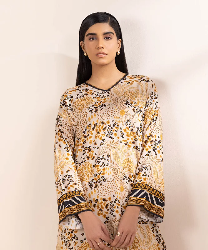 Printed Arabic Lawn Shirt