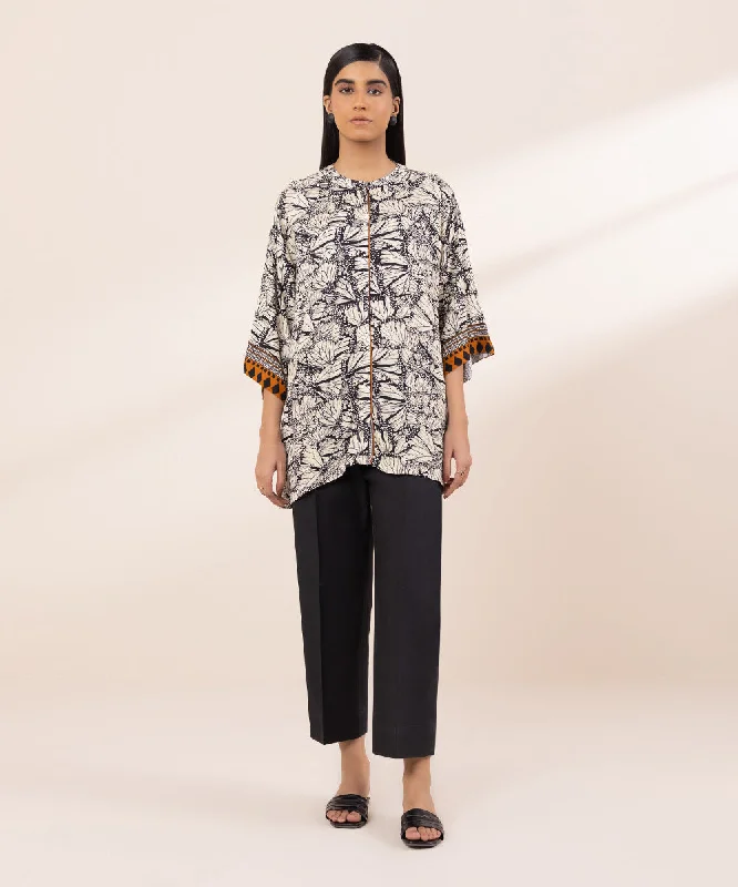 Printed Arabic Lawn Shirt