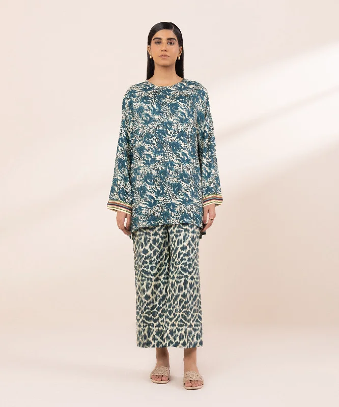 Printed Arabic Lawn Shirt