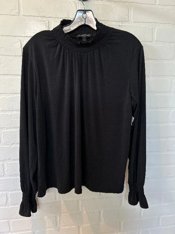 Black Top Long Sleeve Banana Republic, Size L