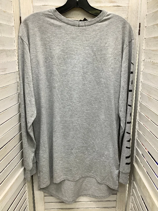 Grey Top Long Sleeve Basic Ivy Park, Size S