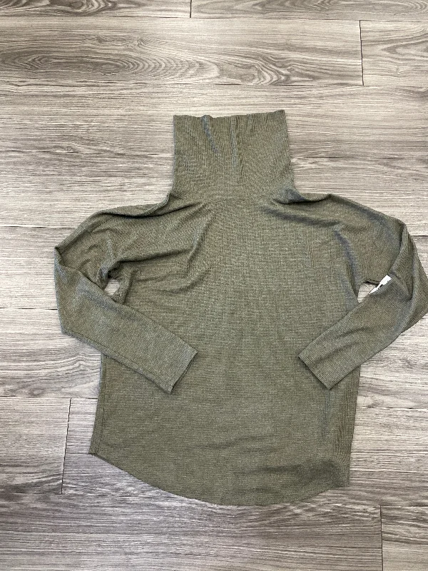 Top Long Sleeve By A New Day In Green, Size: M