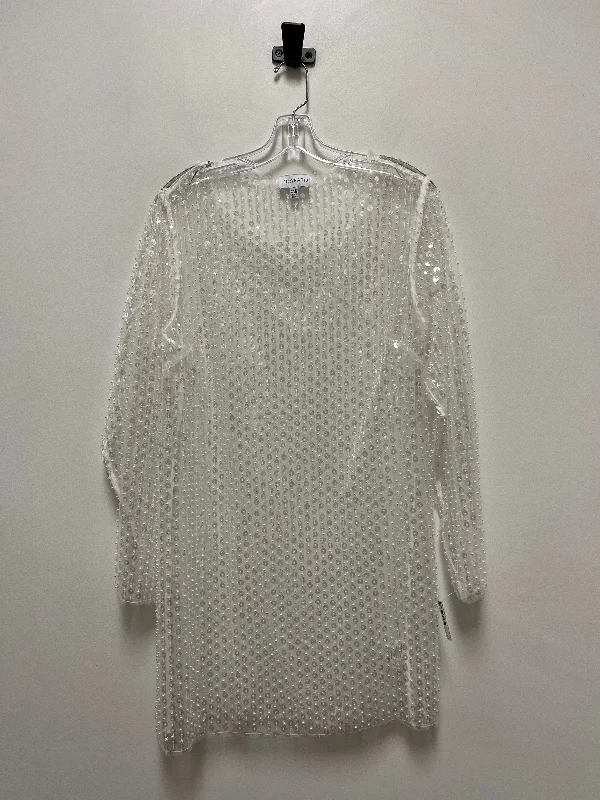 Tunic Long Sleeve By Lucy Paris In Clear, Size: M