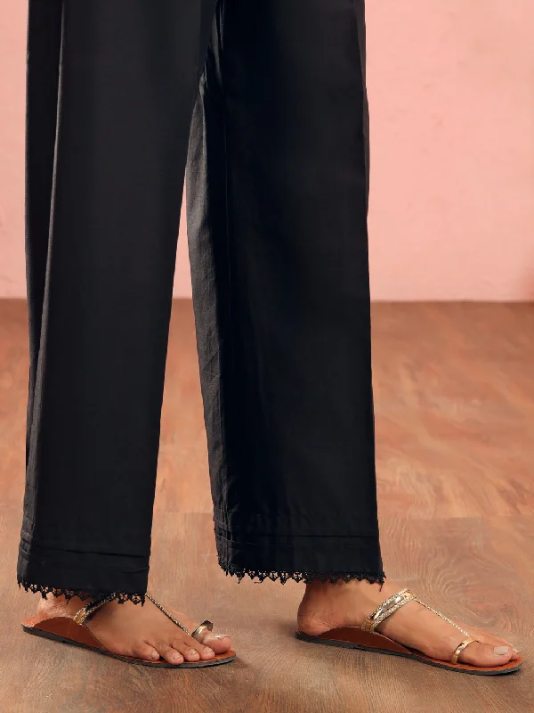 Black Cambric Trousers - AL-T-724