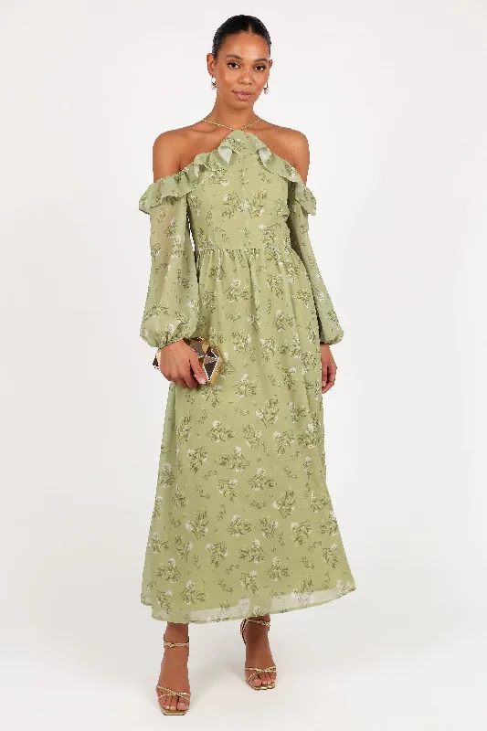 Alina Maxi Dress - Sage Botanica