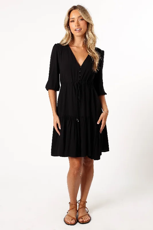 Amalie Dress - Black