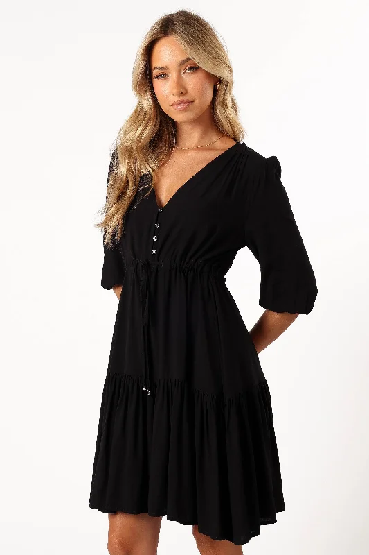 Amalie Dress - Black