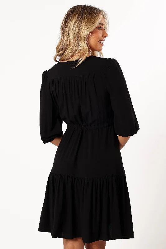 Amalie Dress - Black