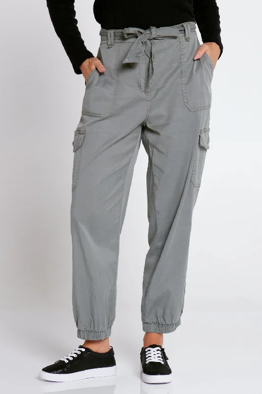 Canterbury Lyocell Cargo Pants - Khaki