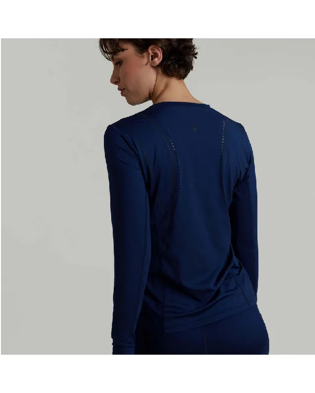 Clique Zone Long Sleeve Top - French Navy