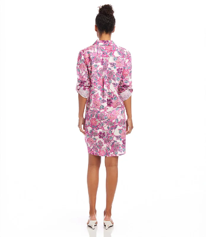 Floral Shirtdress