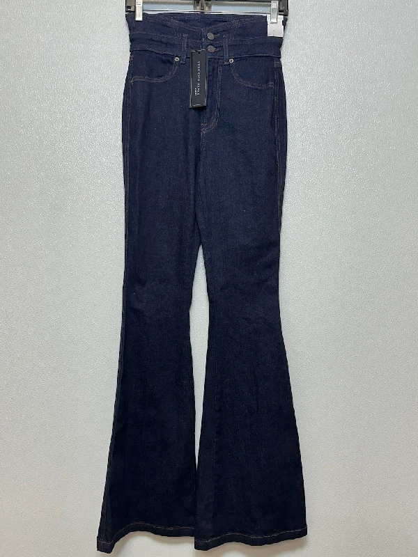 Jeans Flared By Veronica Beard In Denim, Size: 2