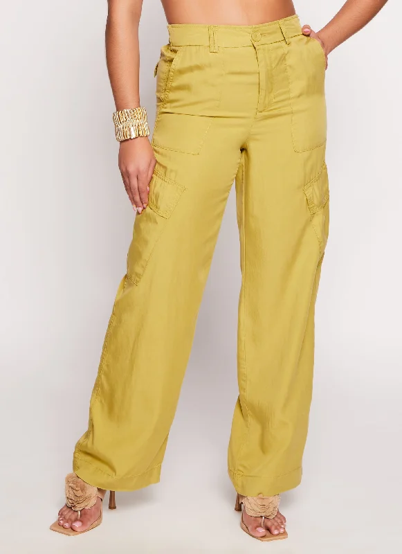 Straight Leg Cargo Pants