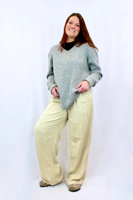 Urban Outfitters - Pleat Front Woven Pants