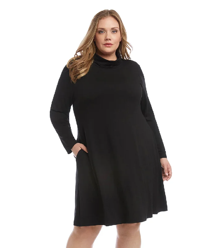 Plus Size Quinn Turtleneck Dress