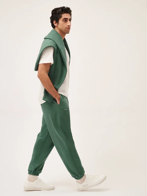 365 Midweight Track Pants—forest green