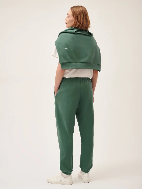 365 Midweight Track Pants—forest green