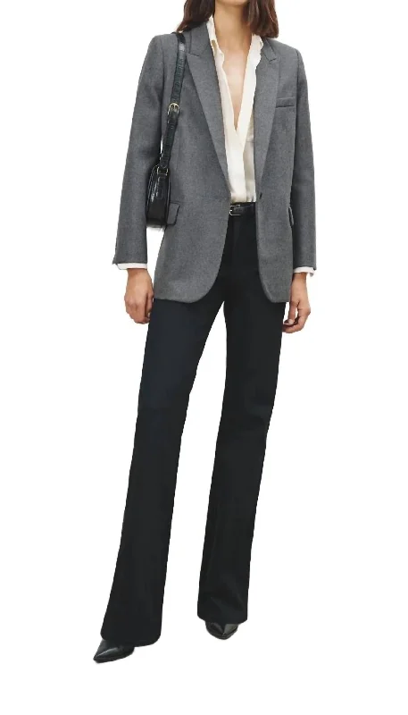 Diane Blazer In Heather Grey