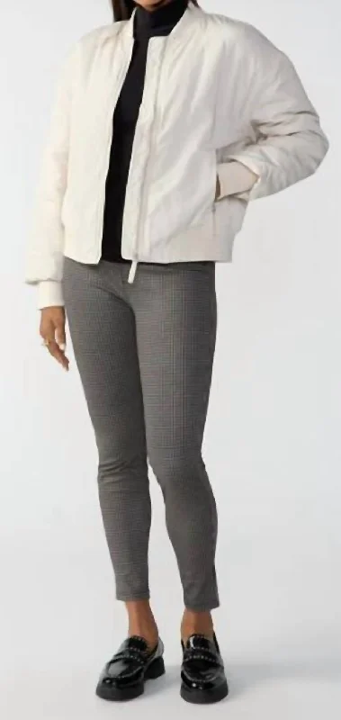 Margo Bomber Jacket In White