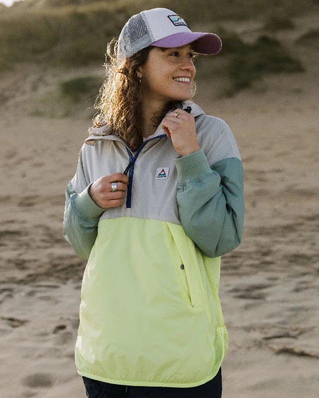 Moonlight Recycled Insulated Anorak - Lime Juice