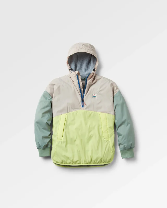 Moonlight Recycled Insulated Anorak - Lime Juice