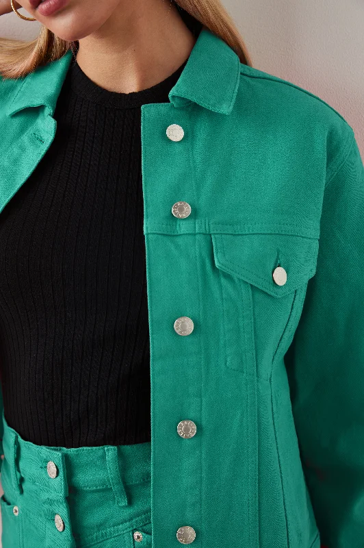 MULHOLLAND JACKET - EMERALD