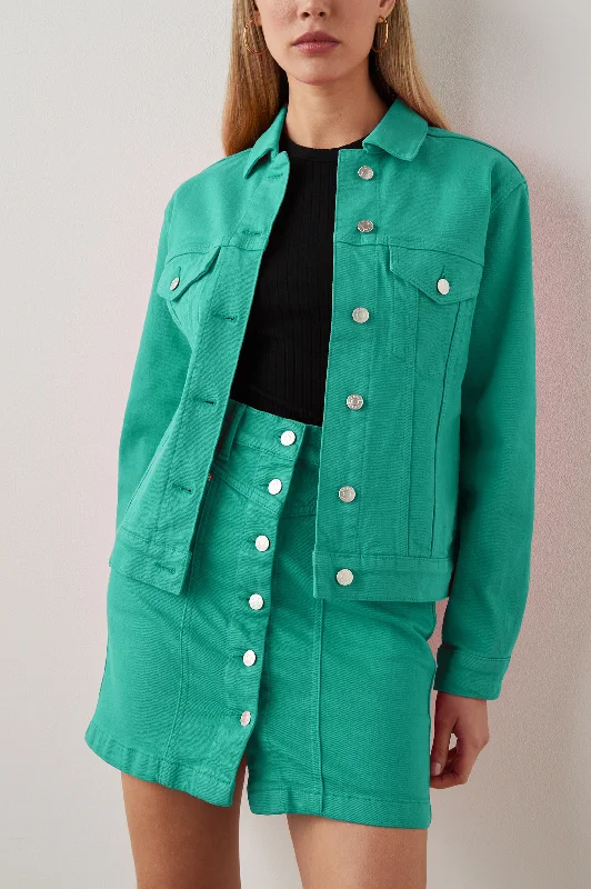 MULHOLLAND JACKET - EMERALD