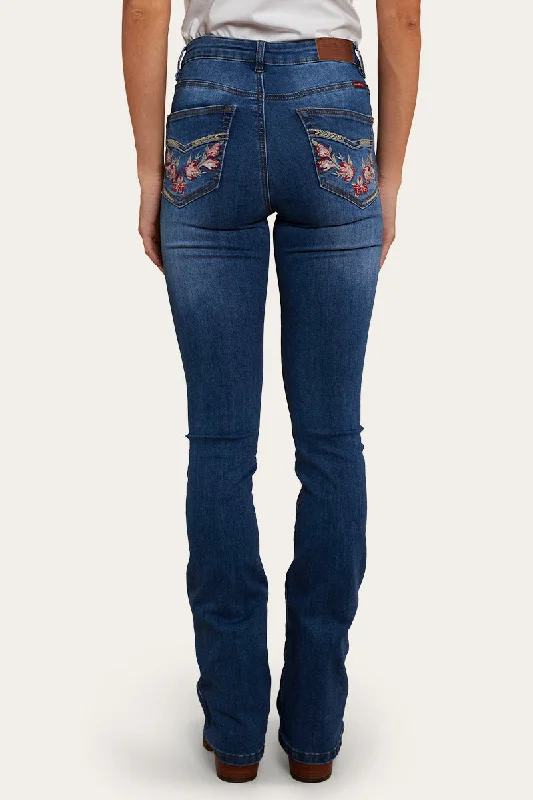 Penny Rodeo Womens High Rise Bootleg Jean - Vintage Blue