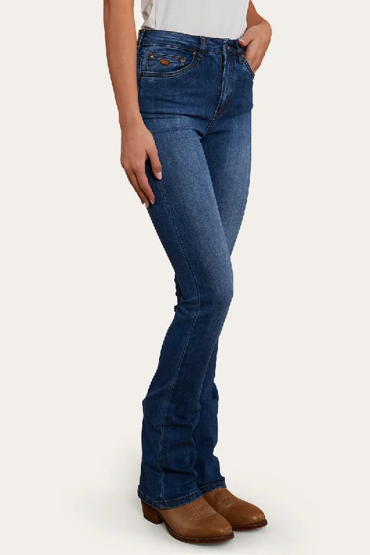 Penny Rodeo Womens High Rise Bootleg Jean - Vintage Blue