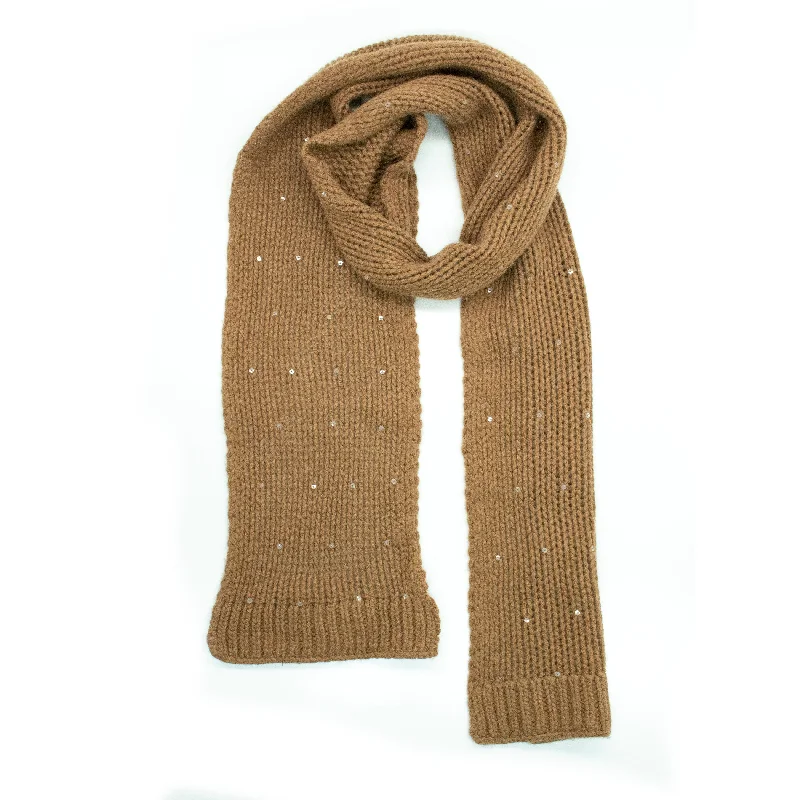 SCARF WITH SEQUINS