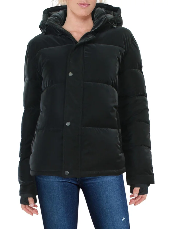 Womens Quilted Warm Puffer Jacket