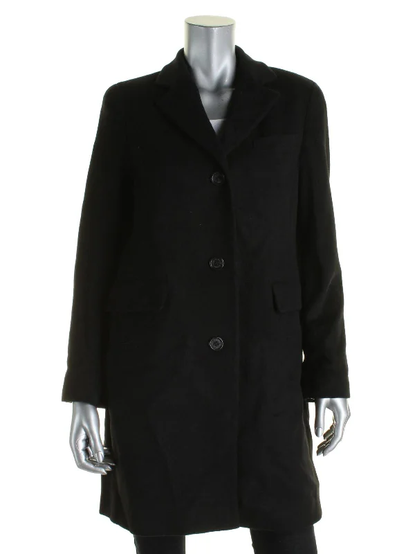 Womens Wool Blend Long Sleeves Coat