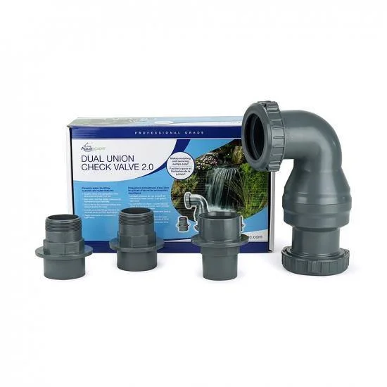 Aquascape Dual Union Check Valve