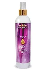 Bio Groom Indulge Brushing Aid Argan Oil Spray, 12 Oz Bottle