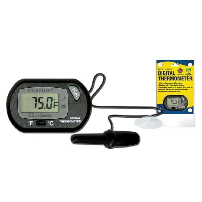 CORALIFE DIGITAL AQUARIUM/TERRARIUM THERMOMETER