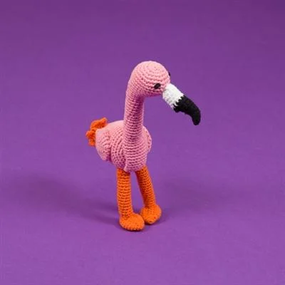 Cotton Crochet Flamingo