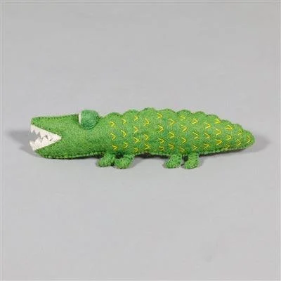 Felted Wool Alligator