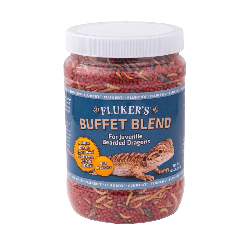 Fluker's Buffet Blend for Juvenile Bearded Dragons - 8.5oz