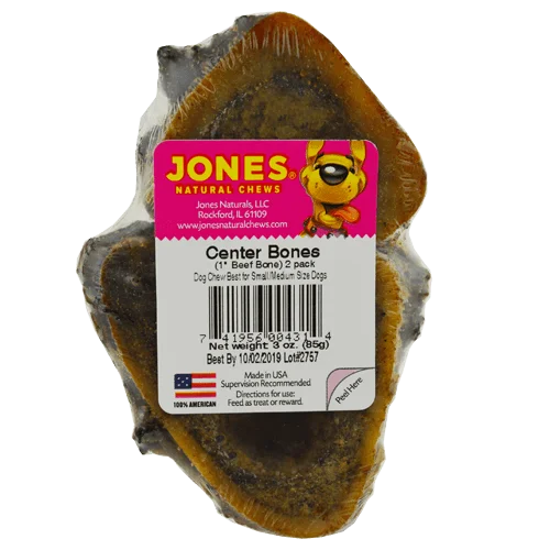 Jones Smoked Center Bones 1" 2-Pack