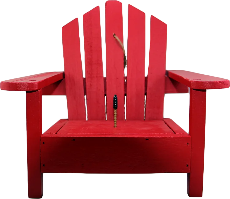 Lake & Cabin Squirrel Feeder - Red Chair