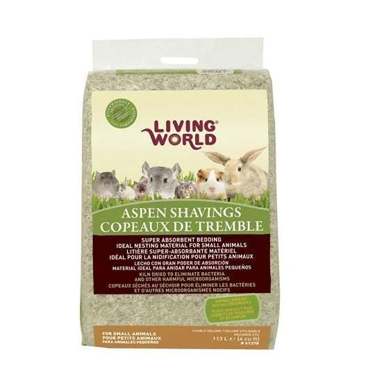 Living World Aspen Shavings - 113L