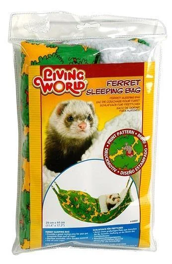 Living World Ferret Sleeping Bag - Green