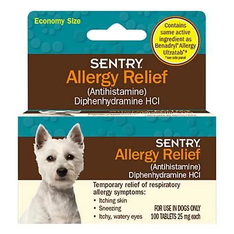 SENTRY Allergy Relief, 100Ct