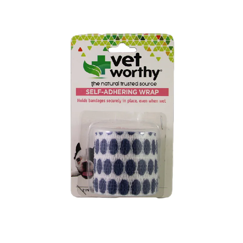 Vet Worthy Self-Adhering Wrap - Dots