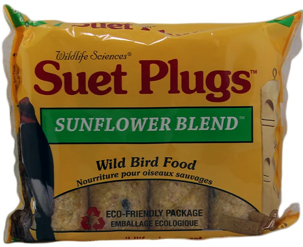 Wildlife Sciences Suet Plugs - Sunflower Blend