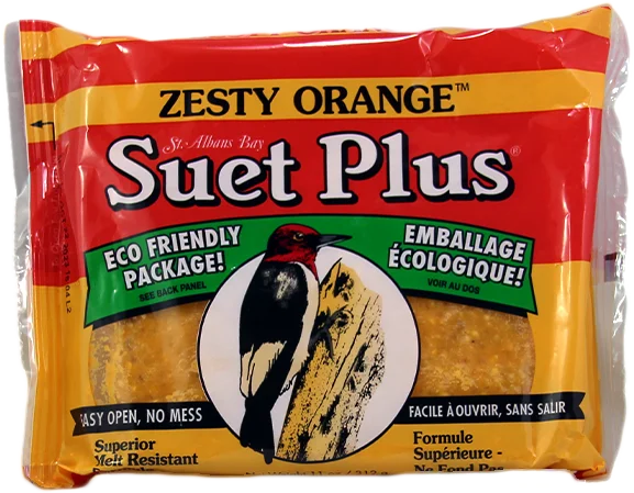 Wildlife Sciences Suet Plus - Zesty Orange