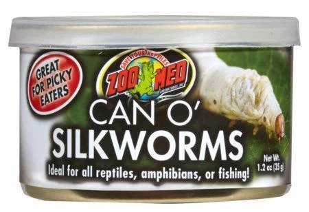 Zoo-Med Can O' Silkworms 35g