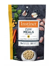 Instinct Raw Freeze Dried Meals for Dogs - Chicken Recipe