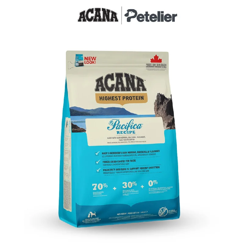 Acana Pacifica Dog 2kg Dry Premium Food, All Natural Biologically-Approriate